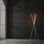 Trident Floor Lamp: Modern Designer Decor Standing Lamp for Living Room & Bedroom