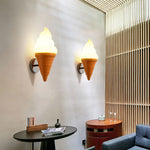 LED Ice Cream Wall Lamp for Modern Kitchen Children’s Bedroom Lighting