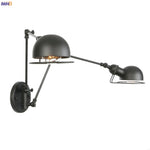 Antique Black Wall Lamp Vintage Industrial Sconce LED Applique Murale