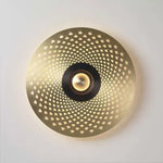 Round Stainless Steel LED Wall Lamp for Modern Decor in Home, Store