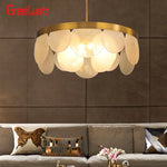 Glass Copper LED Pendant Light: Luxury Nordic Design for Home Decor