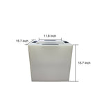 Square Waterproof Multipurpose Intelligent LED Solar Flower Pot Lights