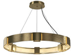 Hubbardton Forge Aura 6-Light Glass Round Pendant
