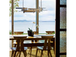 Hubbardton Forge Planar 1-Light LED Geometric Linear Island Pendant