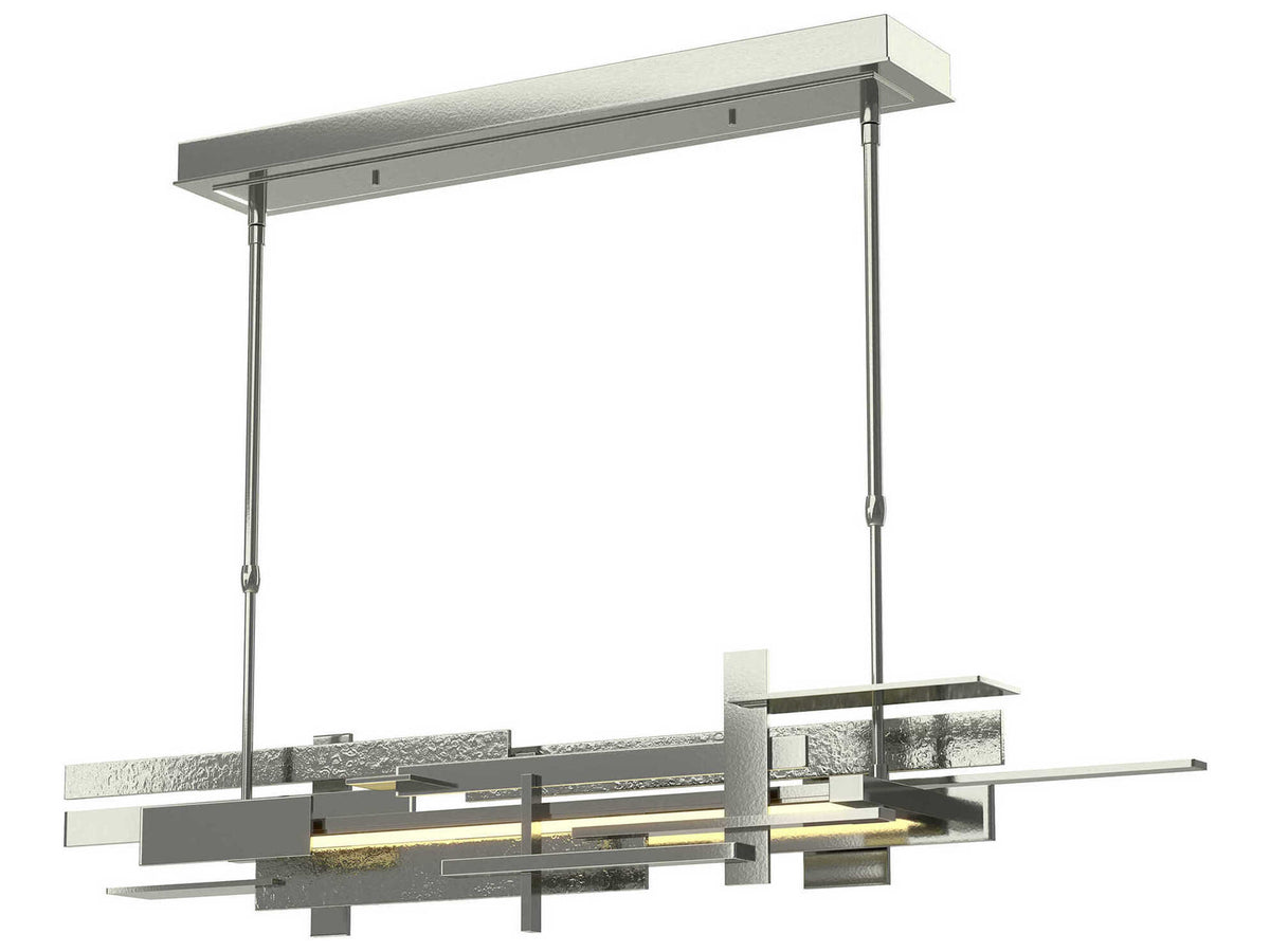 Hubbardton Forge Planar 1-Light LED Geometric Linear Island Pendant