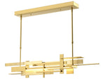 Hubbardton Forge Planar 1-Light LED Geometric Linear Island Pendant