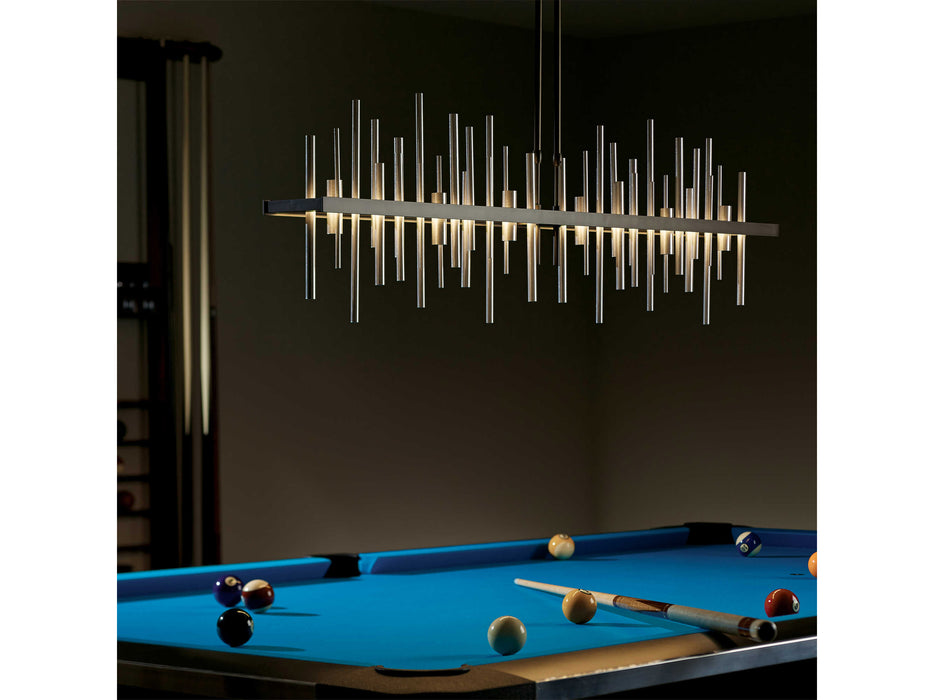Hubbardton Forge Cityscape 1-Light LED Linear Island Pendant