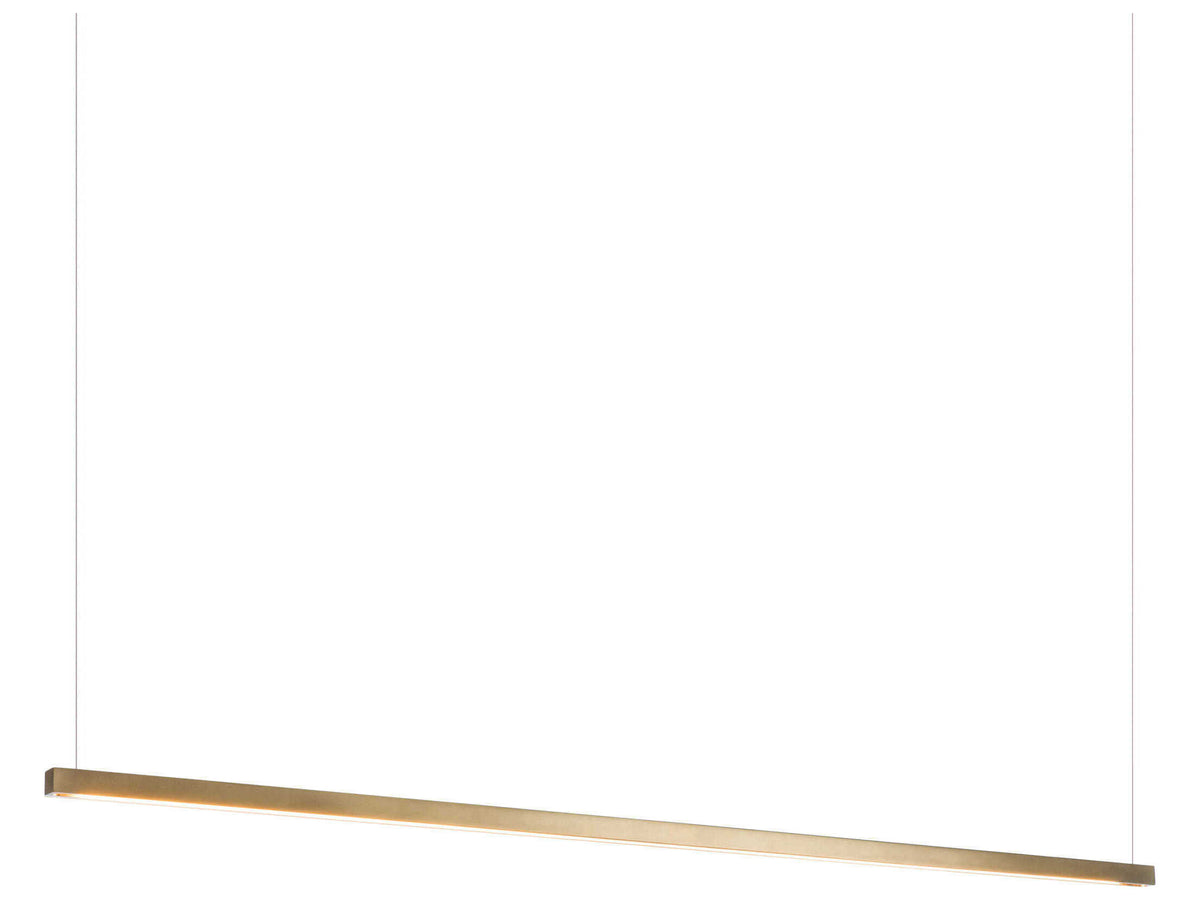 Hubbardton Forge Art + Alchemy Ingot 1-Light LED Linear Island Pendant