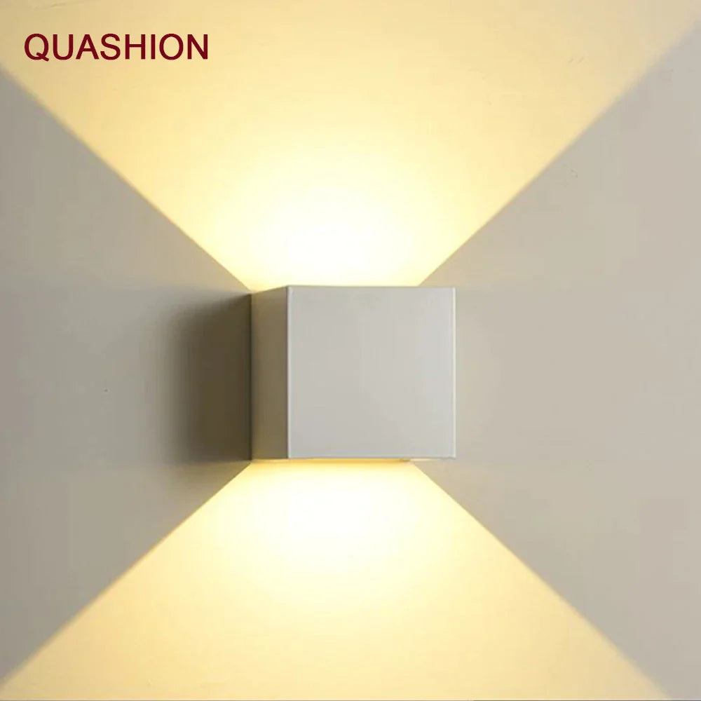 Outdoor COB LED Wall Lamp for Bedroom Hallway Porch Balcony