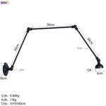 Industrial Vintage Adjustable Swing Wall Sconce Stair Light - Set of 3