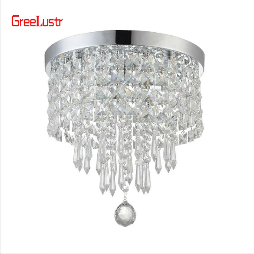 Crystal Chandelier Ceiling Lamp - Entrance Kitchen Chandeliers Fixtures Home Decor