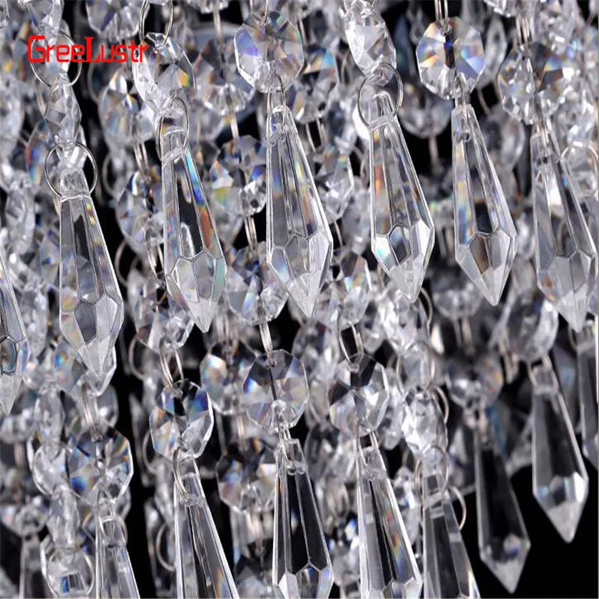 Crystal Chandelier Ceiling Lamp - Entrance Kitchen Chandeliers Fixtures Home Decor