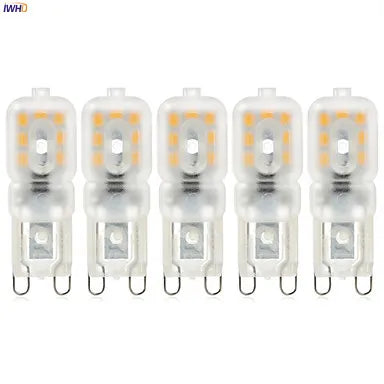 G9 LED Corn Lights Bulb 5pcs 2W 14xsmd3528 Warm White White Chandeliers