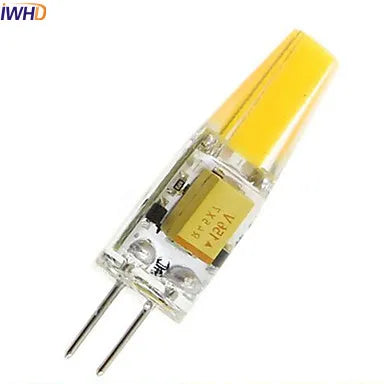 2W COB G4 LED Bulb 10-Pack Warm White/White Chandeliers Replacement