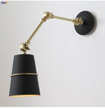 Nordic Swing Arm Wall Lamp | Modern Home Lighting for Living Room & Bedroom
