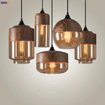 Nordic Wood LED Pendant Lights for Dinning Room Bedroom Cafe Bar Restaurant