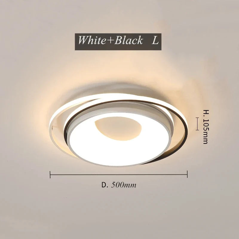 LED Chandelier Light for Living Dining Room, Modern Acrylic Surface Mounted Fixture