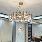 Crystal Chandelier: Elegant Nordic Design for Living, Dining, Bedroom