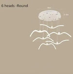 Seagull LED Pendant Light Modern Ceiling Lamp Nordic Chandelier Lumina