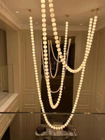 Halti Necklace Acrylic Chandelier