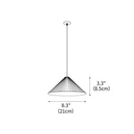 Hat Resin Pendant Lamp