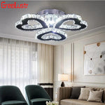 Crystal Nordic LED Ceiling Chandelier for Modern Indoor Lighting