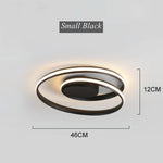Spiral Acrylic LED Chandelier Ceiling Light by for Living Room Dining Hallway
