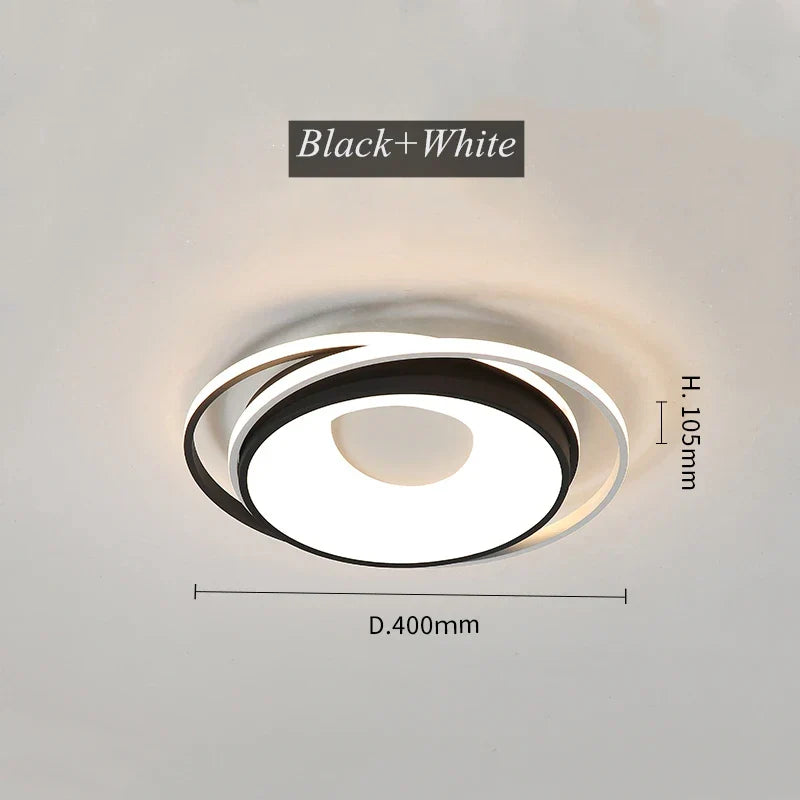 LED Chandelier Light for Living Dining Room, Modern Acrylic Surface Mounted Fixture