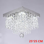 Crystal Chandelier Ceiling Lamp - Entrance Kitchen Chandeliers Fixtures Home Decor