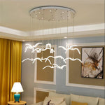Seagull LED Pendant Light Modern Ceiling Lamp Nordic Chandelier Lumina