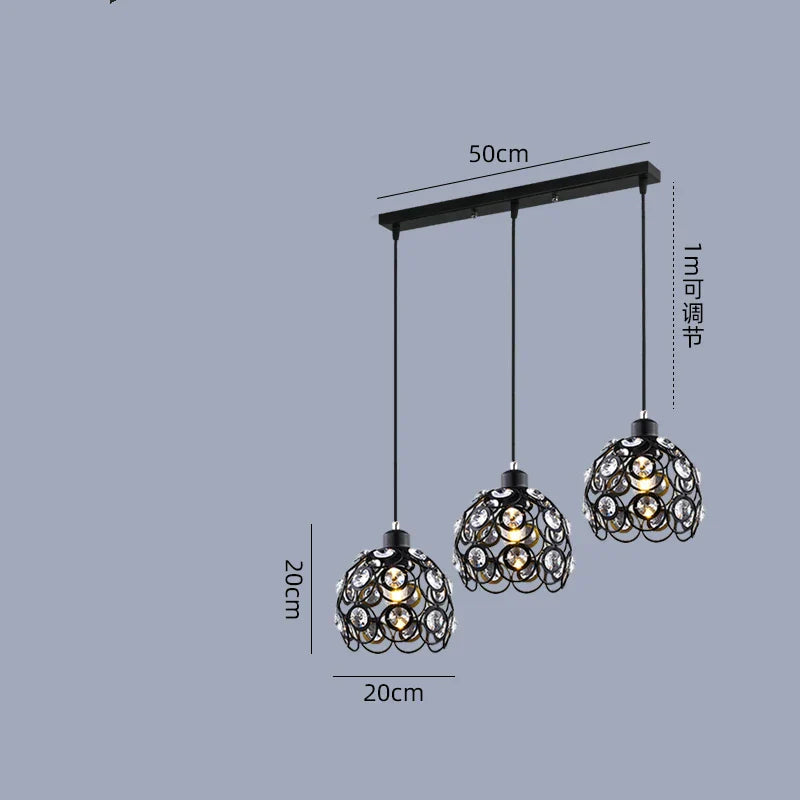 Hollow Carving Chandelier: Modern Nordic LED Pendant Light for Dinning Room Decor