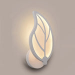Modern Leaf Design Ceiling Chandelier & Wall Lamps Set