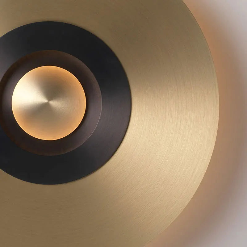 Round Stainless Steel LED Wall Lamp for Modern Decor in Home, Store