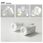 180 Adjustable LED GU10 Downlight Surface Mount Spotlight