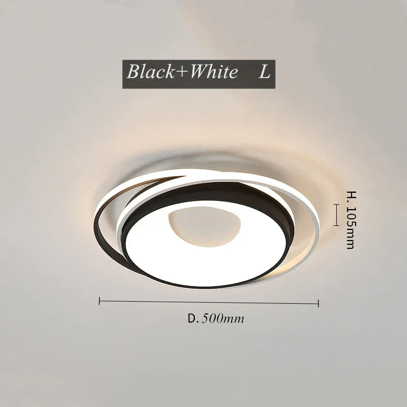 LED Chandelier Light for Living Dining Room, Modern Acrylic Surface Mounted Fixture