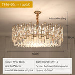 Crystal Chandelier: Modern Luxury Lighting for Living Room, Bedroom, Kitchen
