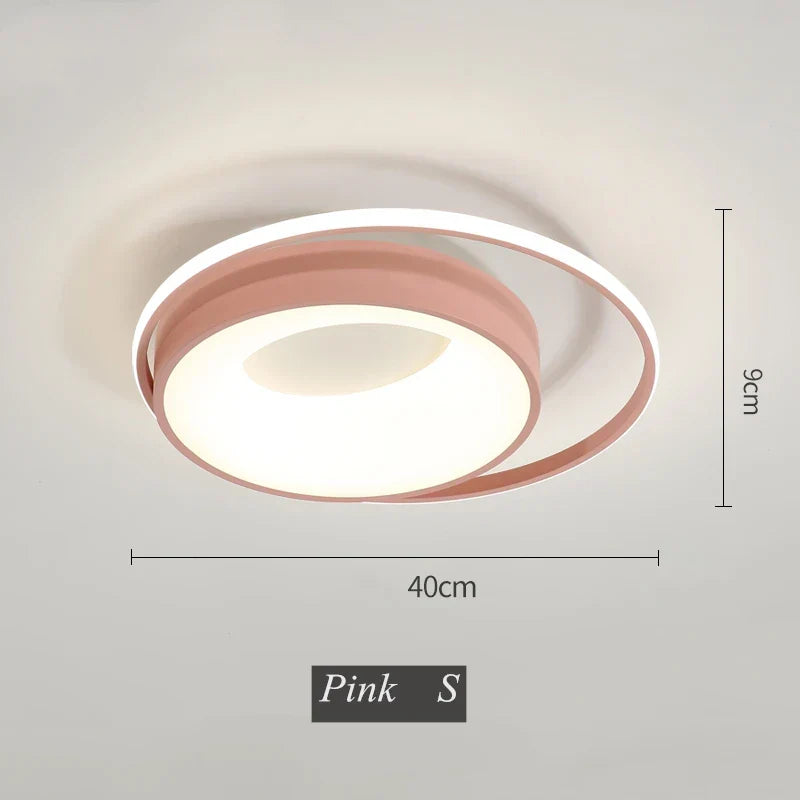 LED Chandelier Light for Living Dining Room, Modern Acrylic Surface Mounted Fixture