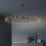 Modern Metal LED Ceiling Chandelier for Bedroom Home Decor Lighting