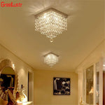 Crystal Chandelier Ceiling Lamp - Entrance Kitchen Chandeliers Fixtures Home Decor