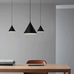 Geometric LED Pendant Light for Living Room Bedside - Nordic Style Glam Fixtures