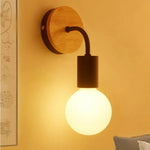Modern Minimalist Wall Sconces E27 Indoor Living Room Lighting