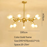 Black Postmodern Sputnik Chandelier for Dining Room and Home Decor