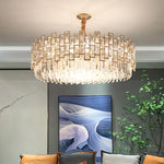 Crystal Chandelier: Modern Luxury Lighting for Living Room, Bedroom, Kitchen