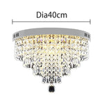 Crystal Chandelier Ceiling Lamp - Entrance Kitchen Chandeliers Fixtures Home Decor