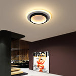 Round Square LED Ceiling Light - Small Indoor Night Light