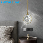 Crystal LED Ceiling Lamp Chandelier Iron Art Bar Home Decor.