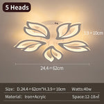 Geometric Acrylic LED Ceiling Chandelier for Modern Nordic Decor