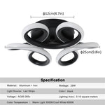 Acrylic LED Ceiling Light | Nordic Style | Surface Mounted Plafonniers