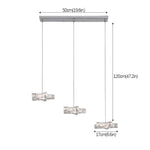 Crystal Stars LED Pendant Chandelier for Modern Living Dining Room Decor