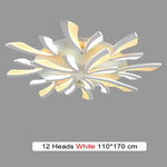 Branch Design LED Chandelier: Modern Nordic Acrylic Ceiling Light for Stylish Living Room Décor